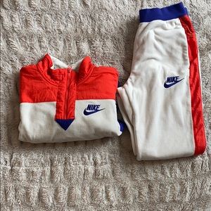 Nike crop sweater and joggers